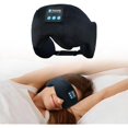 thumbnail image 1 of wonima11 Bluetooth 5.4 Headphones Headband Eye Mask Wireless Sleep Mask，Blackout Bluetooth Eye Mask for Sleeping，Cotton Sleep Mask for Side Sleepers Adjustable Hook and Loop, 1 of 1