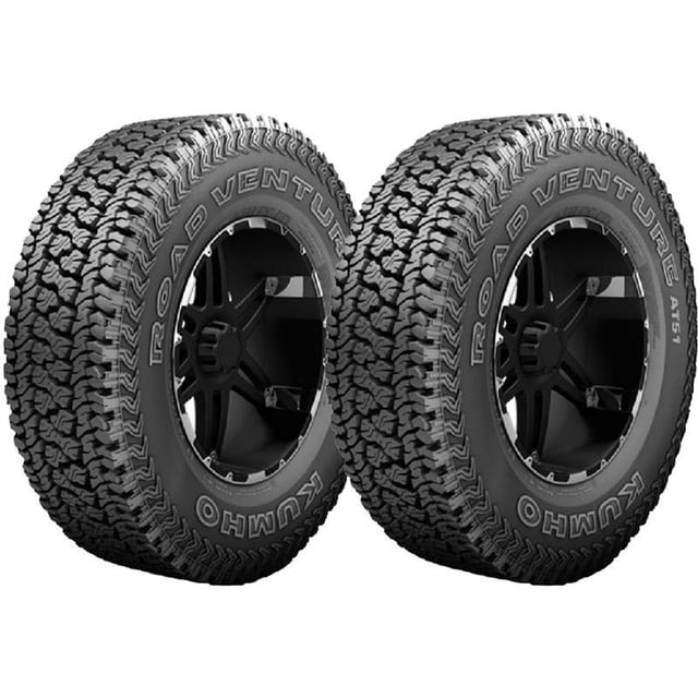 Paquete de 2 llantas Kumho 245/75 R-16 F-150 2005 Kumho -150 2005