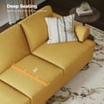 thumbnail image 6 of COPIAE 91” Sofa Couch, Deep Seat Sofa with Lawson Style Armrests, Modern 3 Seater Sofa with Upholstered Cushion& Backrests, Mid-Century Comfy Couch for Living Room, Apartment, 6 of 8