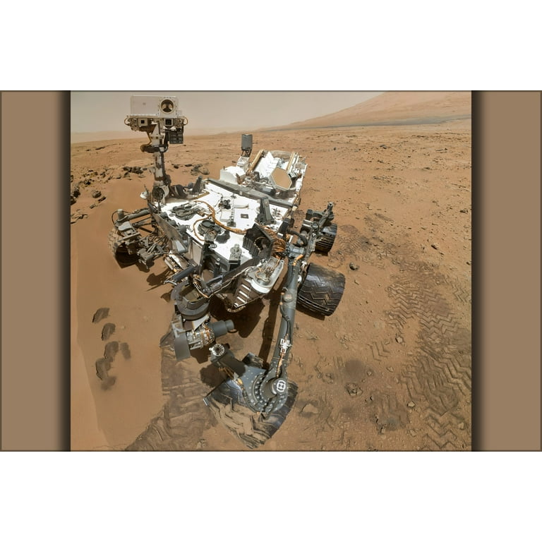 Curiosity Rover Self Portrait