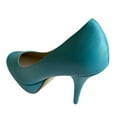 thumbnail image 4 of Bonnibel Monique-1N Women's Round Toe Platform 5-Inch Holiday Party Dress Pumps TURQUOISE PU 7, 4 of 6