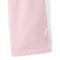 thumbnail image 3 of The Children's Place Toddler Girls Fleece Wide Leg Lounge Pants, Sizes 12M-5T, 3 of 4