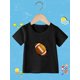 thumbnail image 1 of Rugby T-Shirt, Tees For Boys, Casual Short Sleeve T-shirt For Summer Spring Fall, Tops As Gifts, 1 of 6