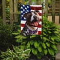 thumbnail image 2 of Bull Terrier Dog American Flag Garden Flag, 2 of 3