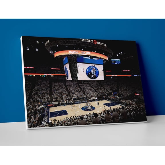 Minnesota Timberwolves Arena Poster or Gallery Canvas Wall Art