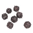 thumbnail image 2 of Juego de dados huecos de 7 uds, juego de dados poliédricos de Metal grabado con balanceo portátil de cobre para juegos de mesa manchados de sangre, 2 of 5