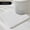 White, variant on Tripumer U-Shaped Toilet Shaggy Bathroom Contour Rug 20 x 20 inch U Shape Toilet Mat Navy Blue