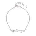 thumbnail image 1 of Aloy Anklet Creative Beautiful Simple Toble Chain Ornament Exquisite Faet Fashion Accessory Girl Jewelry for Decor Silver Inevent AP009277-02, 1 of 7
