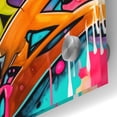 thumbnail image 3 of Epic Art 'Easter Bunny - Vivid Abstract' by Rey Klimt Acrylic Glass Wall Art, 36" x 36", 3 of 8