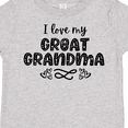 thumbnail image 4 of Inktastic I Love My Great Grandma with Hearts Boys or Girls Toddler T-Shirt, 4 of 5