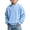 Light Blue, variant on ZBSOKO Boys Jackets Full Zip Stand Collar Long Sleeve Casual Jacket Waffle Knit Solid Color 3-14Years Stylish Outerwear for Fall Winter
