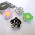 thumbnail image 2 of Creative  Flower Glitter Into Oil Liquid Quicksand Mobile Phone Bracket Folding Storage Bag Bracket Back Sticker, 2 of 21
