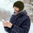 thumbnail image 3 of Gorro de ciclismo a prueba de viento para hombre y mujer, gorro térmico de forro polar para la cabeza, 3 of 7