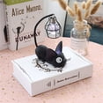 thumbnail image 4 of Lámpara de resina Jiji Cat, linda y única, resistente poste de luz de resina, luz nocturna para decoración del hogar, regalos, alambre de hierro., 4 of 4