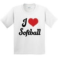 thumbnail image 3 of Inktastic Softball Sports for Girls Youth T-Shirt, 3 of 5