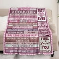 thumbnail image 2 of LHSHID Best Cousin Gifts for Women Gifts for Cousins Female Birthday Gifts for CousinFunny Cousin Gifts Idea from Cousin Cousin Gift for Mothers Day Christmas Cousin Throw Blanket 60"x80", 2 of 6