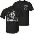 thumbnail image 3 of Jesus Made Me a Fisher of Men Shirt – Christian Fishing T-Shirt Front and Back Print – Faith-Based Outdoor Tee – Religious Gift for Men & Women, 3 of 7