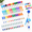 Mix Color, variant on 60 Piece Bright Color Retractable Shuttle Pen and Accessory Nurse Gift Set