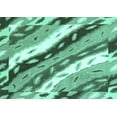 thumbnail image 1 of Ahgly Company Indoor Rectangle Animal Turquoise Blue Modern Area Rugs, 2' x 4', 1 of 4