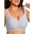 thumbnail image 6 of Cueply Bras for Women Plus Size Wireless Bra Full Coverage Support Wide Strap Seamless Comfort, 6 of 9