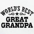 thumbnail image 3 of CafePress - World's Best Great Grandpa Ringer T - 100% Cotton Ringed T-Shirt, 3 of 4