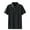Black, variant on Afdoent Mens Shirts Summer Male Summer Trend Business Casual Breathable Short Sleeve Lapel Top Mens Shirts