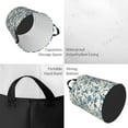 thumbnail image 6 of Cauagu Vintage Blue Floral for Laundry Basket,Collapsible Organizer Basket for Storage Bin Toy Bins Gift Baskets Bedroom Clothes Children Nursery Hamper -Medium, 6 of 7