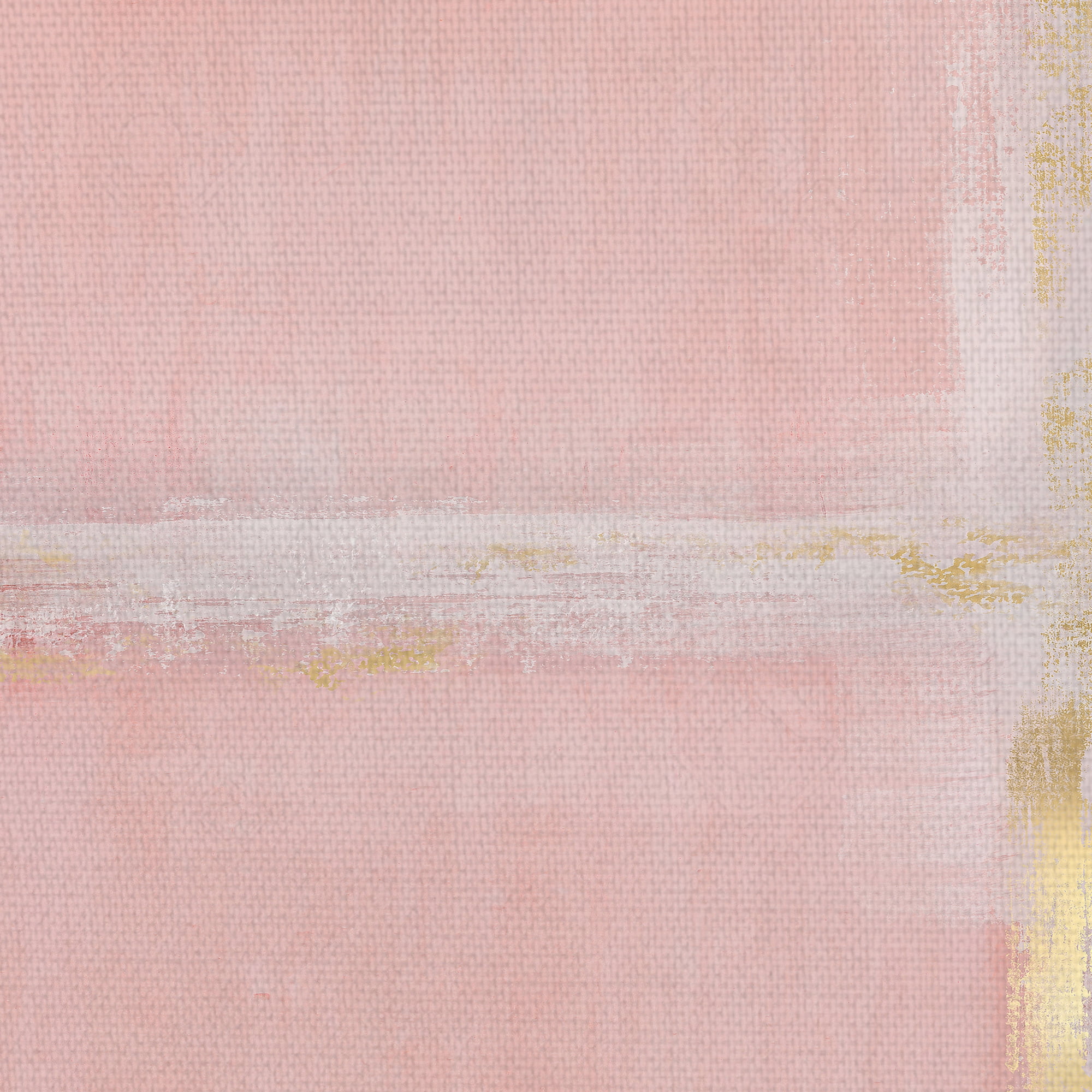 Masterpiece Art Gallery Golden Blush Abstract By Belle Maison Canvas Art Print 22" x 28"