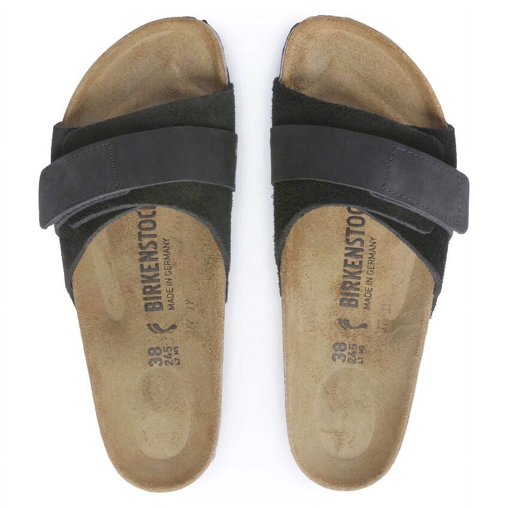 BIRKENSTOCK Oita - Slim and Feminine Comfort with Suede and Nubuck Leather, Individually Adjustable Fastener, and Cork-Latex Footbed - Multiple Sizes & Colors
