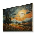 thumbnail image 2 of Designart "The Swaying Cypress A Van Gogh-Inspired Artwork IV" Vangogh Print on Natural Pine Wood, 2 of 5