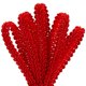 thumbnail image 1 of Cinta decorativa PH PandaHall roja con ribete trenzado de 25 m y 8 mm, 1 of 6