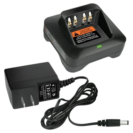 Banshee WPLN4243 Charger – Compatible with Motorola Models XPR7000, DP4400, APX4000XH, and More | Compatible with Battery Part Numbers PMNN4808A, PMNN4809, PMNN4810 | OEM Parts WPLN4232A, WPLN4243