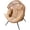 Beige, variant on LUCKYBERRY Patio Outdoor & Indoor Egg Chair PE Rope Open Weave Egg Chair with Stand Lounge Chair for Front Porch, Backyard, Living Room, Bedroom,Beige…