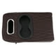 thumbnail image 1 of Funda del Consola Central del Coche Almohadilla del Consola Central Multifuncional 13.39"x7.48"x2.76" Marrón Oscuro Negro Cuero Nappa Esponja, 1 of 1