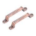 thumbnail image 1 of Tiradores Para Puertas De Granero, Manijas Para Puertas Corredizas De Granero De aleación De Aluminio Resistentes, 2 Juegos, Fáciles De Usar, Al Ras Con Tornillos Para Gabinete, 1 of 7