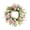 Multicolour, variant on 24 Inch Artificial Pink Peony Wreath Faux Floral Natural Vine with Green Leaves Spring Summer Wreath for Home Wall Window Wedding Party Decor