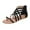 Black, variant on jsaierl Slippers For Women Summer,Women's Sandals Bohemia Summer Beach Flats Beaded Ankle Strappy Sandal Dressy