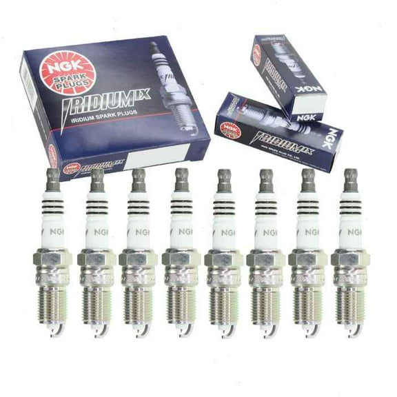 8 pc NGK Iridium IX Spark Plugs compatible with Chevrolet Express 4500 6.0L V8 2009-2014