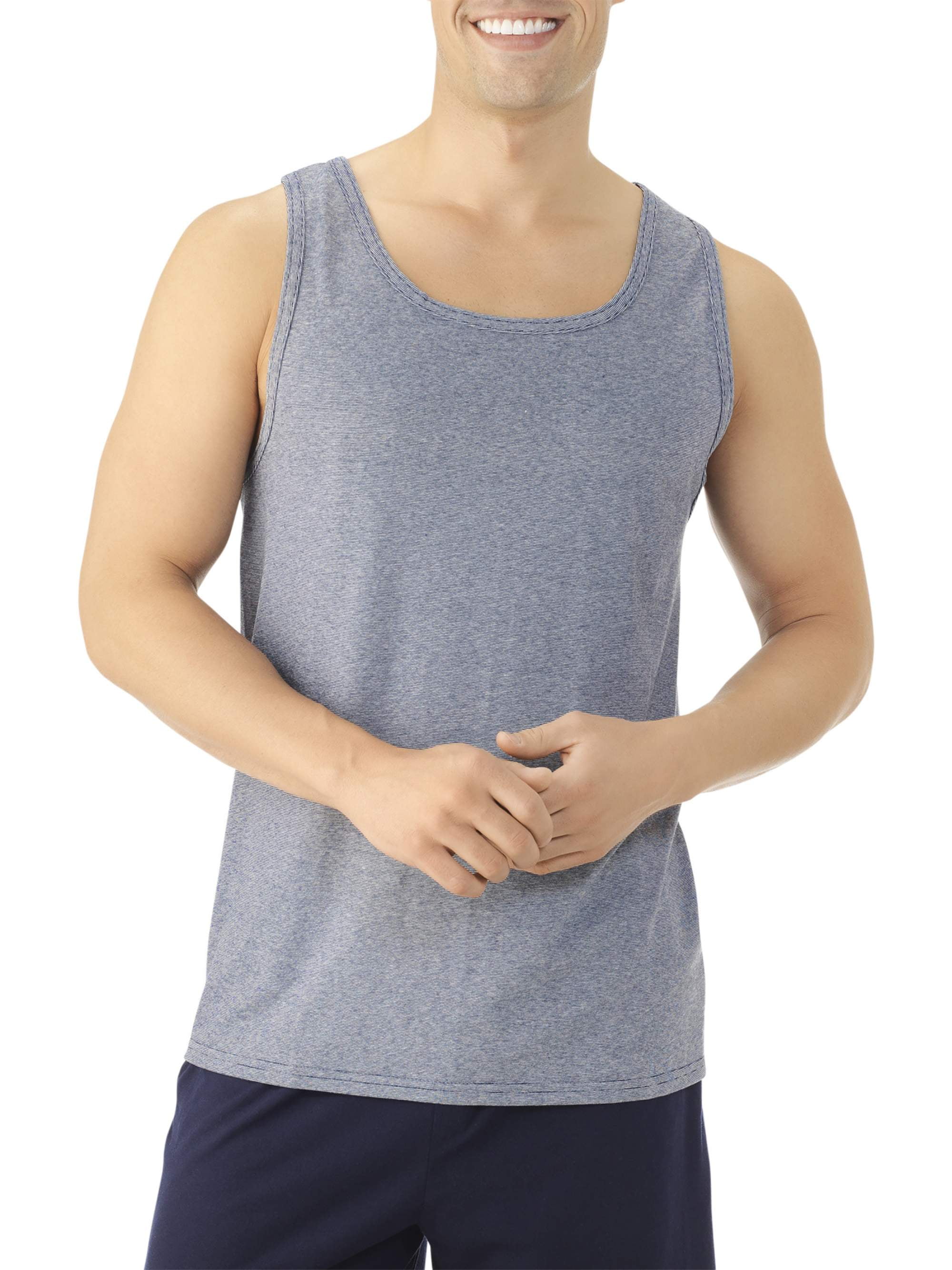 Fruit of the Loom Men's Soft Jersey Tag Free Tank Top