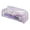 Purple, variant on Ovzne Large Capacity Transparent Multifunctional Stationery Pencil Case - Portable With Handle, Detachable Pen Holder, Ideal For Students Professionals
