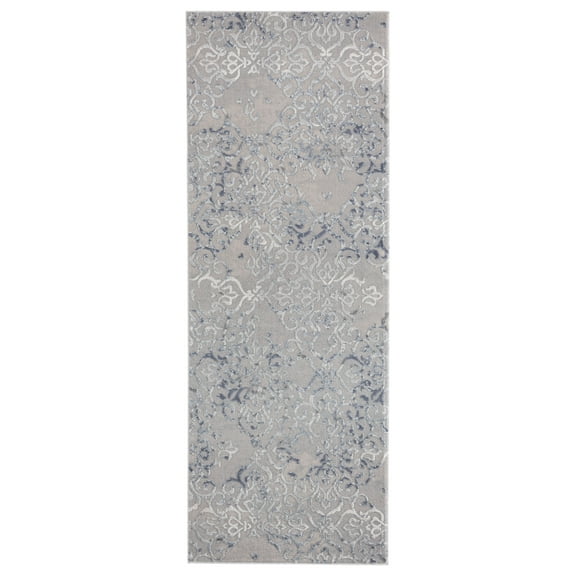 United Weavers Rasbora Tetra Transitional Bordered Area Rug, Blue, 5'3" x 7'2"