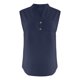 thumbnail image 5 of Camiseta sin mangas de verano para mujer, corte holgado, plisada, cuello en V, sin mangas, fluida, informal, 5 of 5