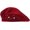 Burgundy, variant on Women Embroidered Flower Bling Rhinestone Classic French Beret Hat
