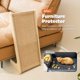 thumbnail image 4 of Rampa rascador de sisal para gatos, en forma de L, para gatos interiores, protector de muebles de pared (tamaño grande), 4 of 7