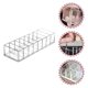 thumbnail image 3 of GOOHOCHY Caja de exhibición transparente para sombras de ojos, caja de almacenamiento de maquillaje multifuncional, organizador de rubor, 3 of 8
