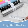 thumbnail image 2 of 50 Piezas de Estante para Rollos de Vinilo, Almacenamiento de Rollos de Vinilo para Sala de Manualidades, Vinilo Adhesivo DIY, Papel Tapiz Termoadhesivo HTV, 2 of 6