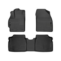 Husky Liners 98921 Weatherbeater Floor Mats Fit 2010-2014 Toyota Prius (Base, Two, Three, Four, Five) - Front/2nd Seat - Black