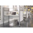 thumbnail image 4 of Bestar Pro-Biz Cubicule de Bureau Simple avec Panneau d'Adhérence Gris - Blanc, 4 of 7
