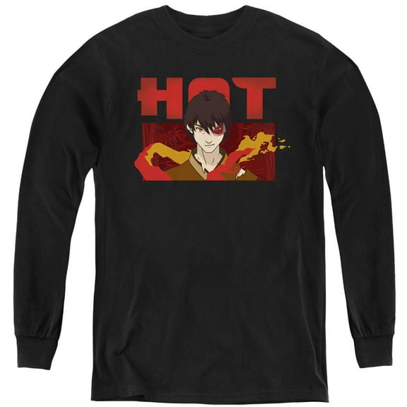 Avatar The Last Airbender Hot Zuko Youth Long Sleeve T shirt