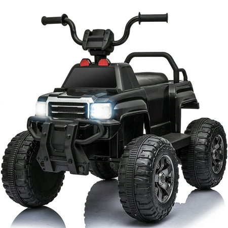 Merax 6V Kids Powered Electric ATV Quad Ride on Car with 2 Speeds, LED Lights, MP3,